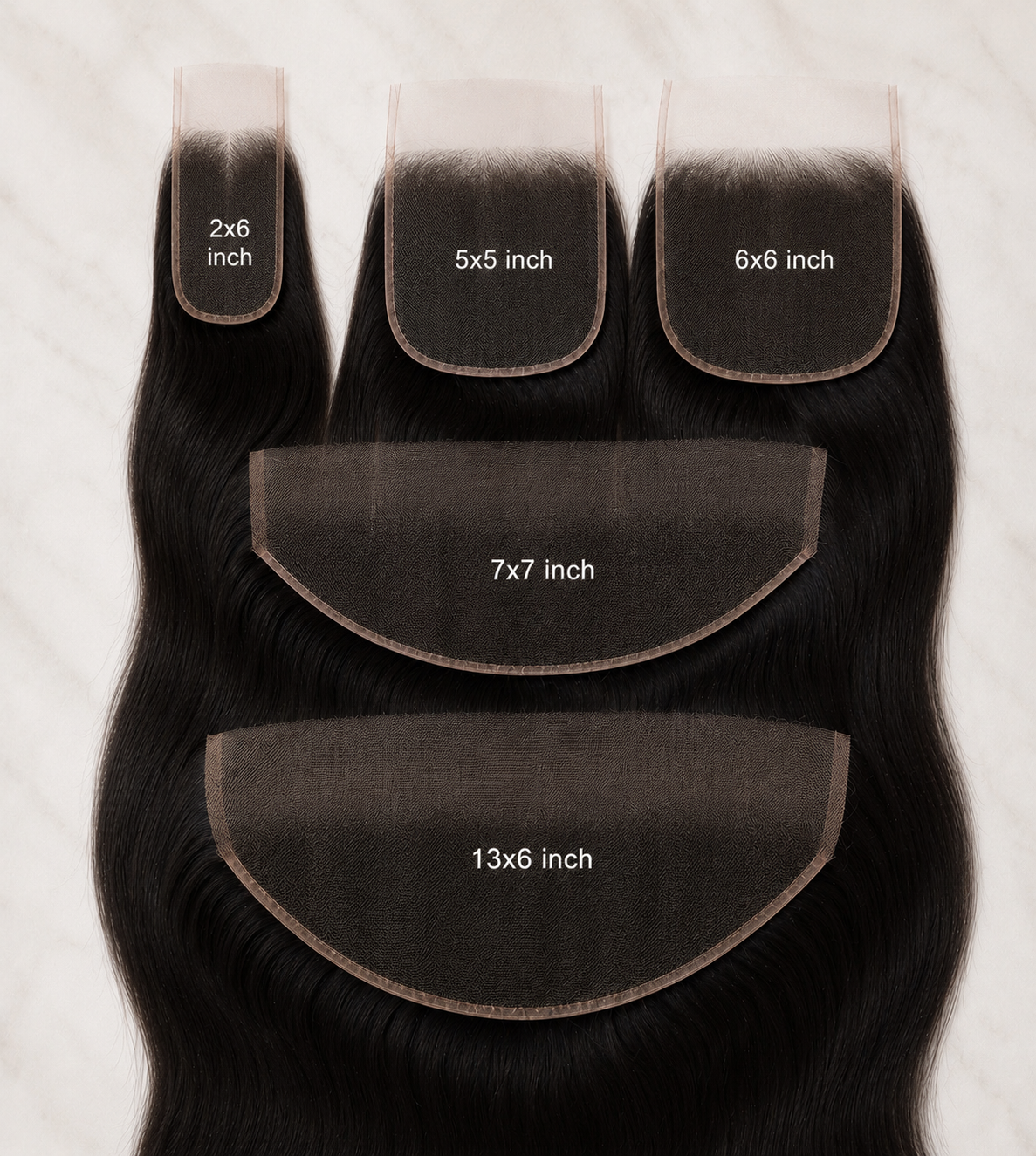 Raw HD Closure & Frontal